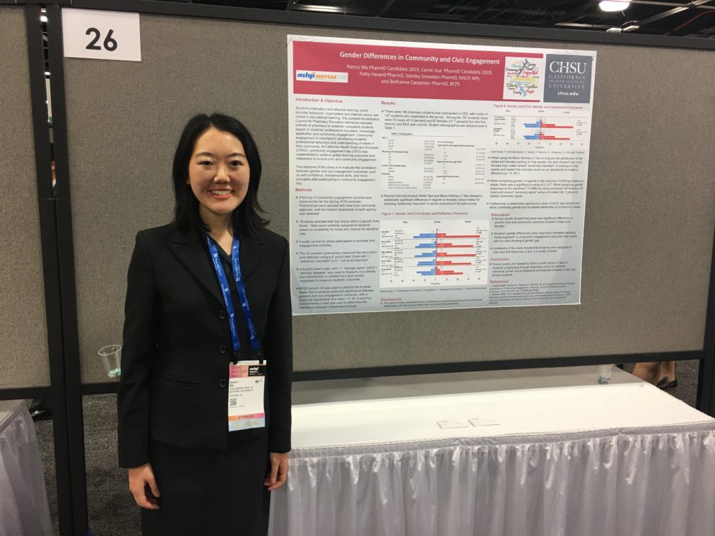 COP Student Presents at the 2018 ASHP Midyear Clinical