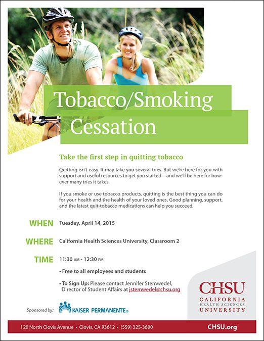 Tobacco/Smoking Cessation
