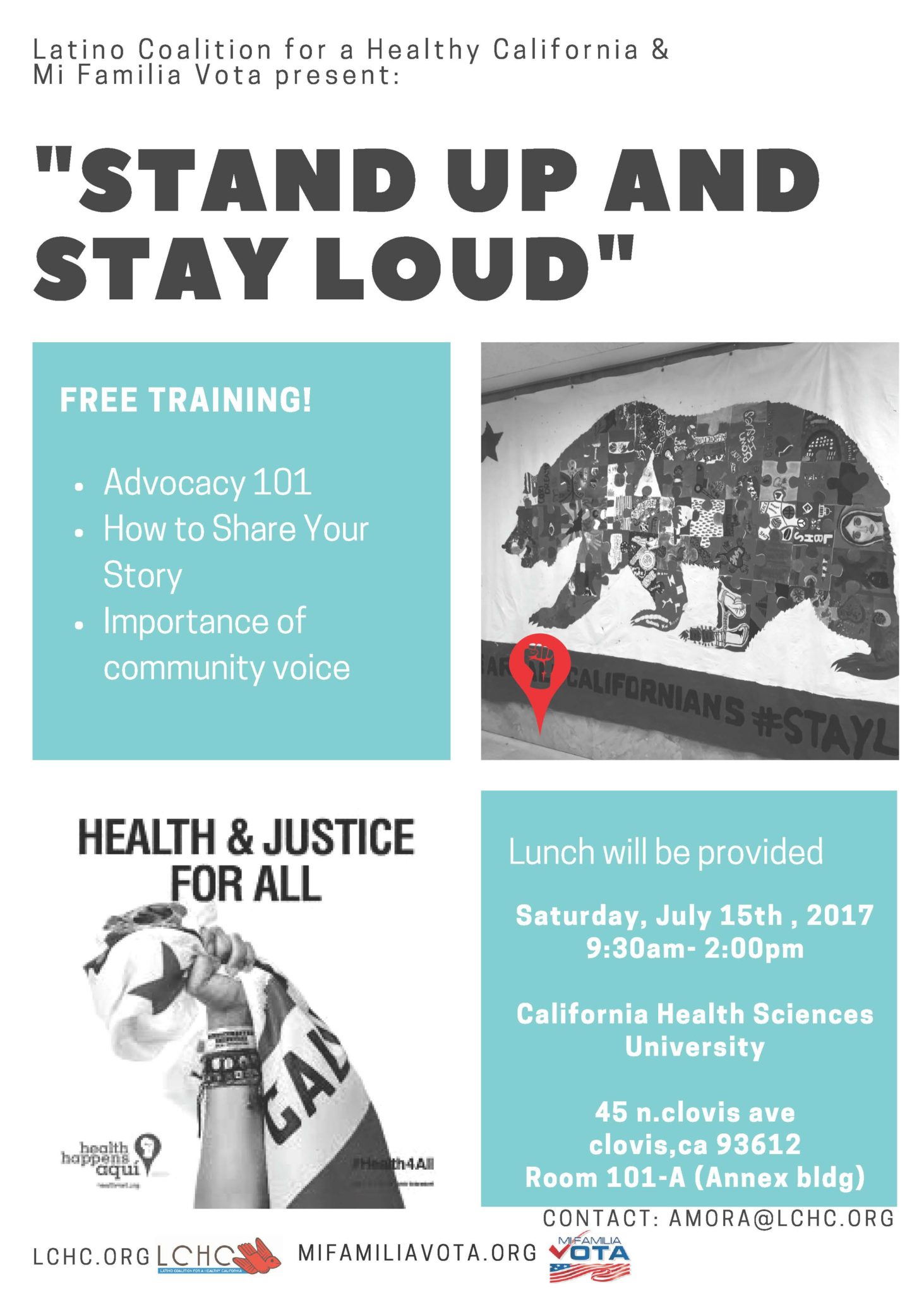 You’re Invited to Stand Up and Stay Loud — A FREE Training Event!
