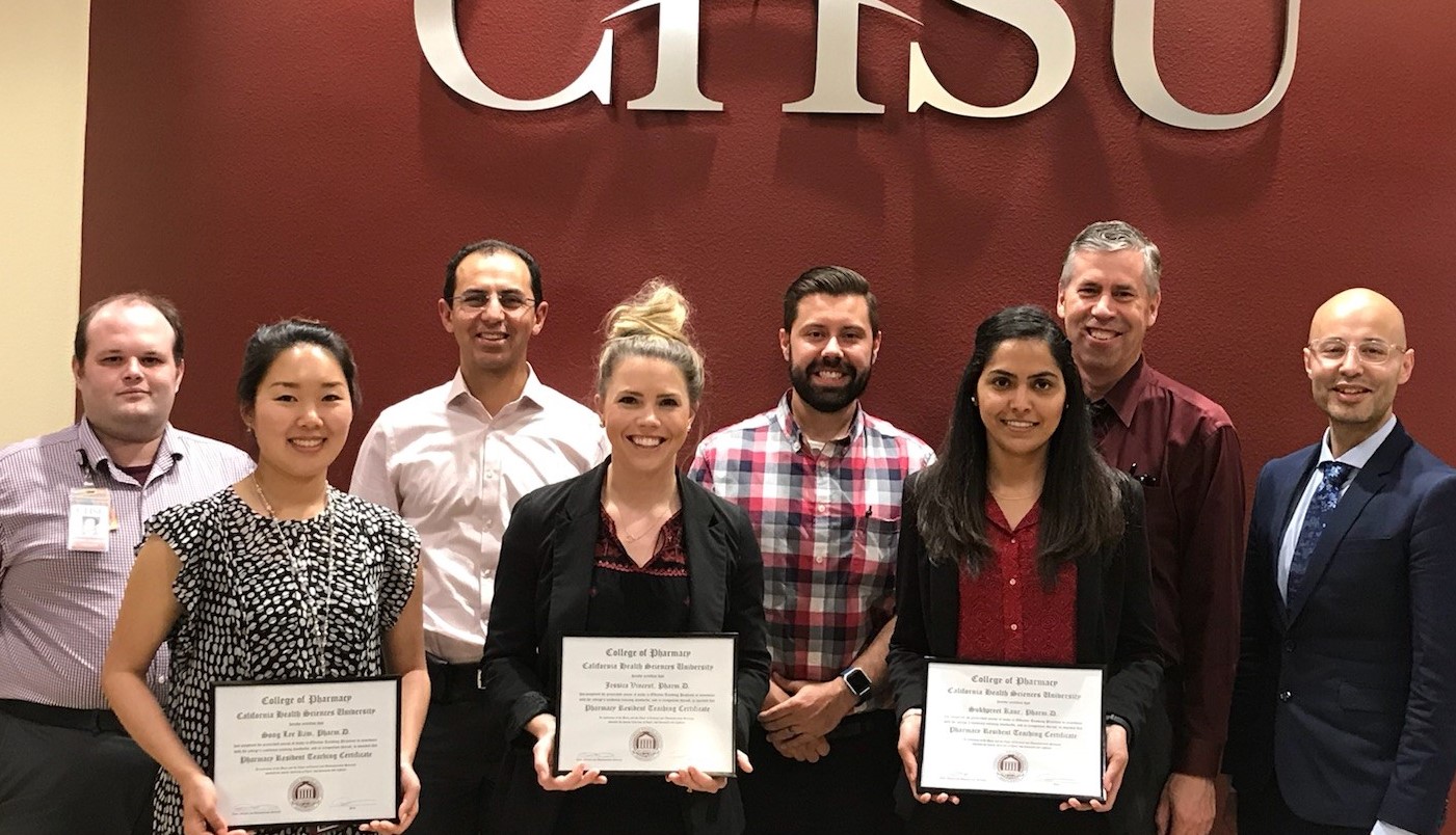 First CHSU Teaching Certificates Issued to PGY-1 Residents