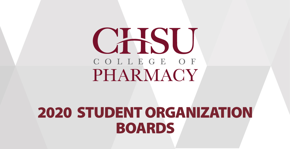 Meet the 2020 COP Student Organization Boards