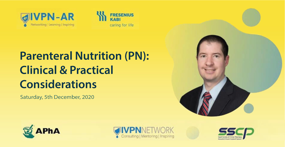 CHSU College of Pharmacy Adjunct Faculty Member Discusses Clinical and Practical Considerations of Parenteral Nutrition