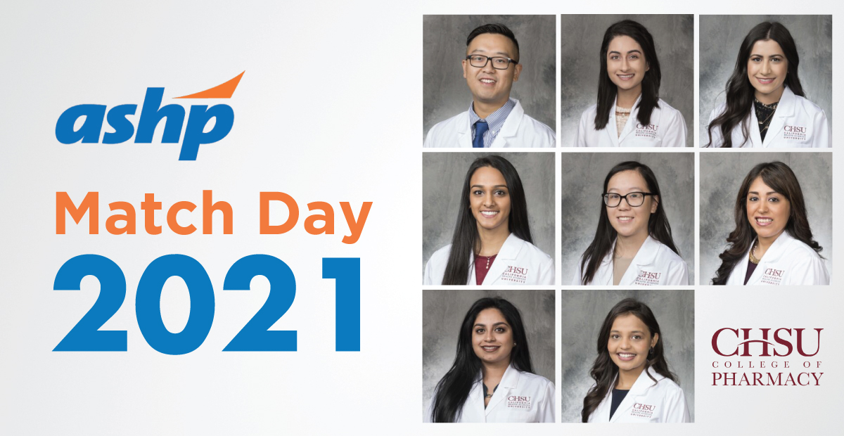 CHSU Pharmacy Student Residency Program Matches