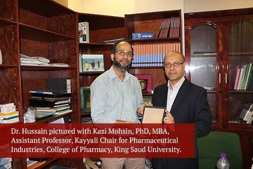 Professor M Delwar Hussain Presents His Research And Serves As Consultant At King Saud University In Riyadh Saudi Arabia Chsu California Health Sciences University