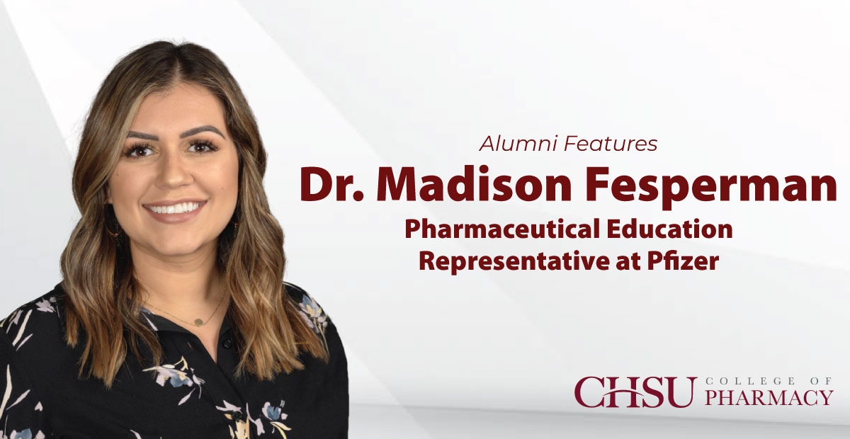 CHSU Pharmacy Alum Improves Health Outcomes as an Industry Pharmacist