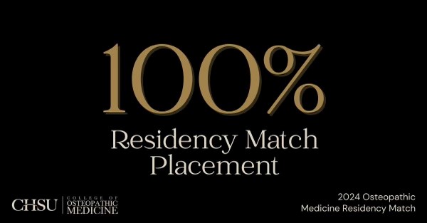 CHSU Celebrates 100% Residency Match Rate for Class of 2024