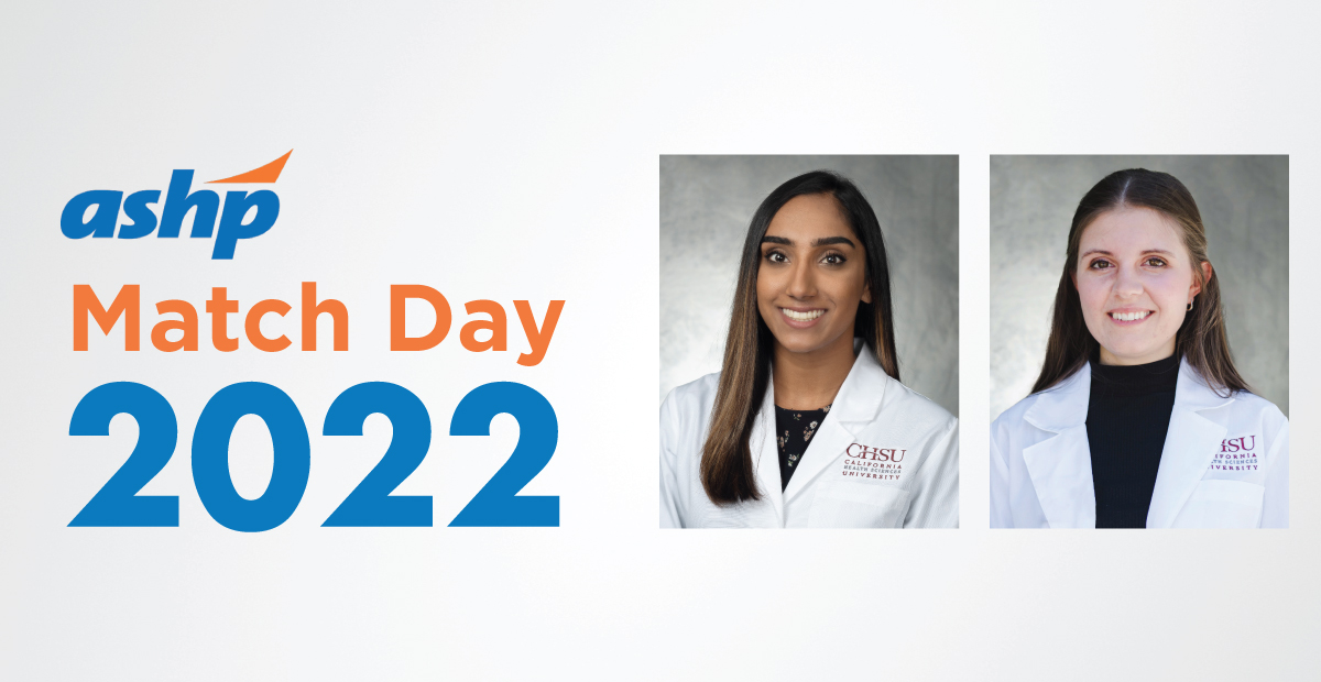 CHSU Pharmacy Students Celebrate 2022 ASHP Match Results