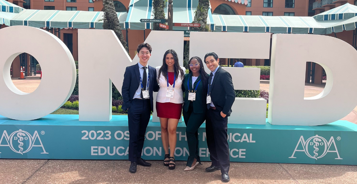 CHSU Medical Student Leaders Represented at OMED Conference 2023